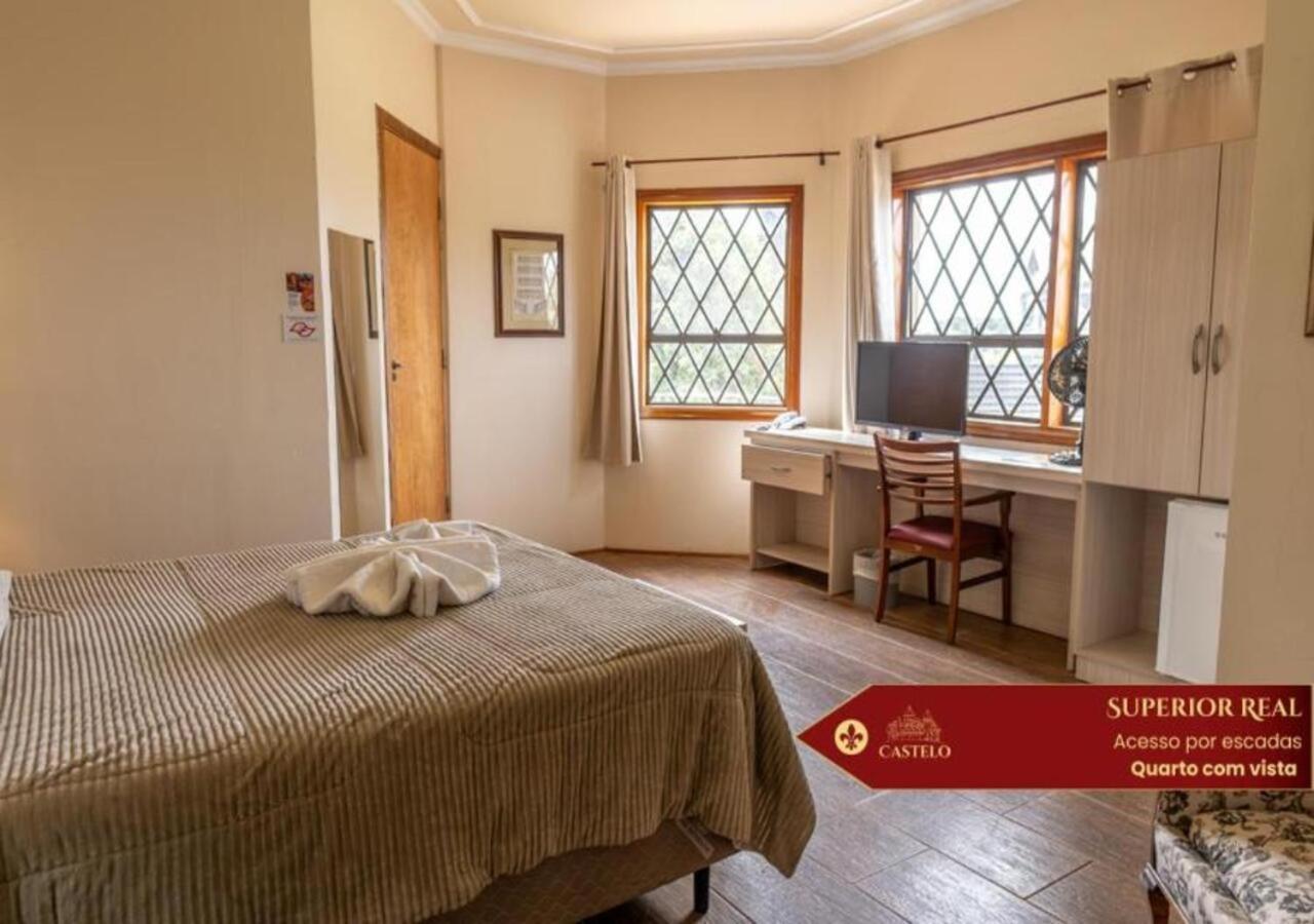 Hotel Castelo Nacional Inn Кампус-ду-Жордау Экстерьер фото