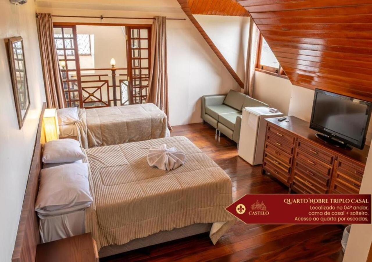 Hotel Castelo Nacional Inn Кампус-ду-Жордау Экстерьер фото