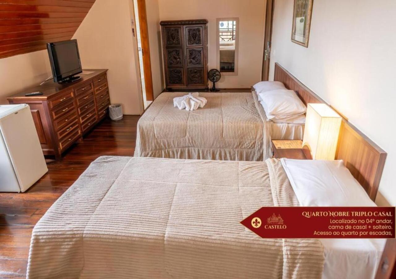 Hotel Castelo Nacional Inn Кампус-ду-Жордау Экстерьер фото