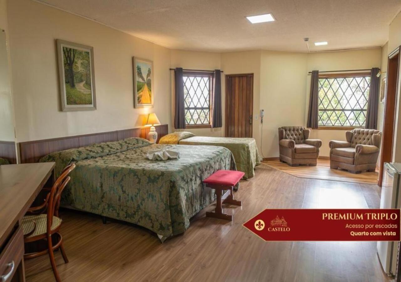 Hotel Castelo Nacional Inn Кампус-ду-Жордау Экстерьер фото