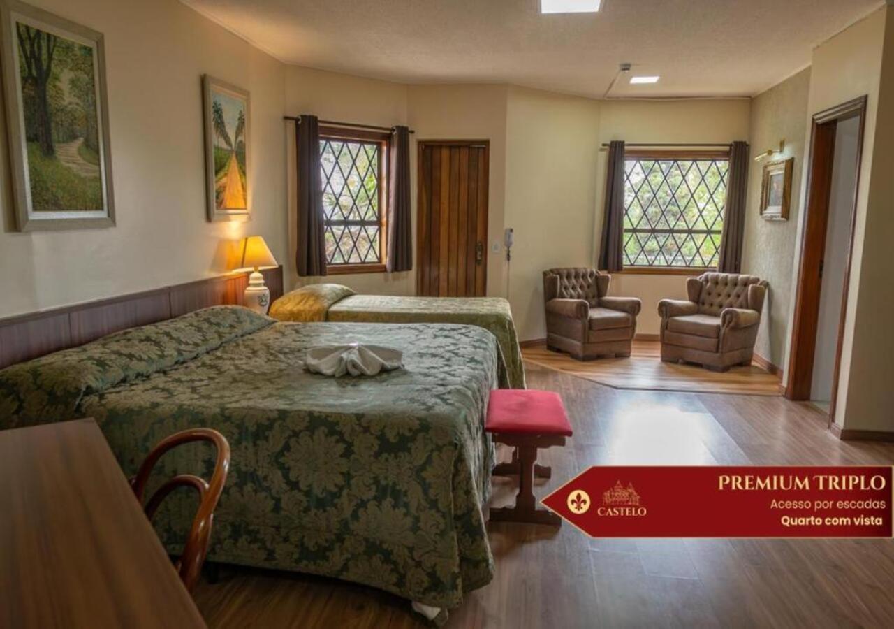 Hotel Castelo Nacional Inn Кампус-ду-Жордау Экстерьер фото
